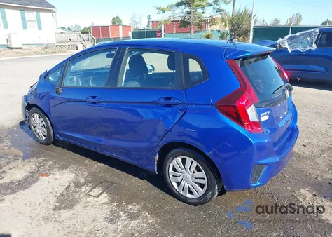 2016 Honda Fit Lx из США, поврежденный, VIN JHMGK5H51GX034082